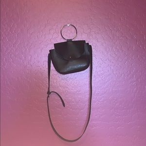 black purse